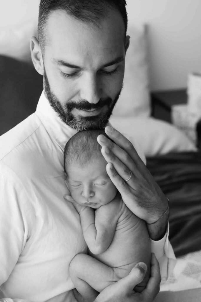 newborn family