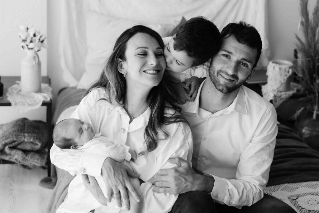Newborn family