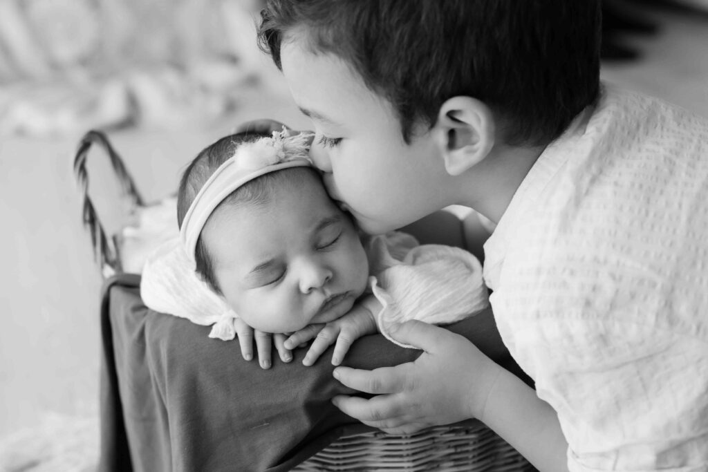 newborn family