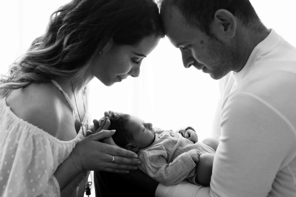 newborn family